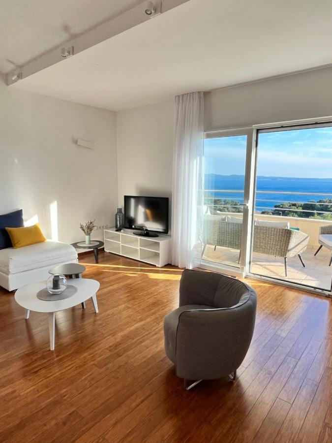 Sky - Beautiful Rooftop Apartment With Shared Pool Σπλιτ Εξωτερικό φωτογραφία